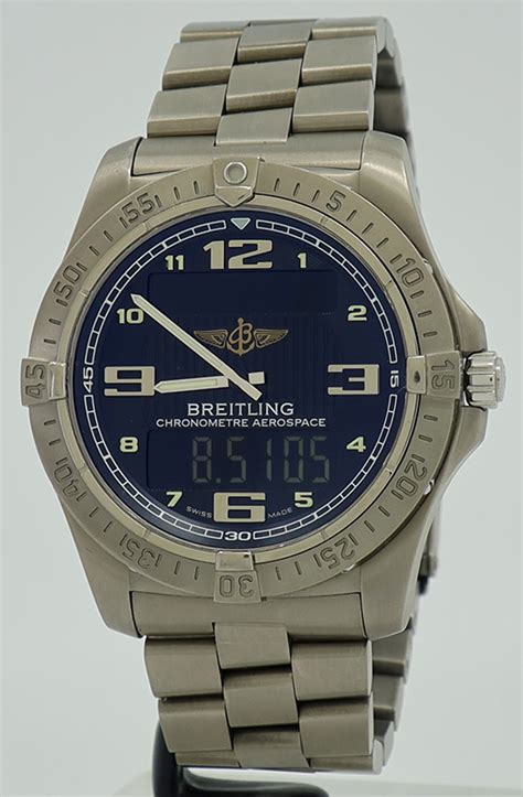 breitling aerospace advantage 42mm model e79362|Breitling k79362 bracelet.